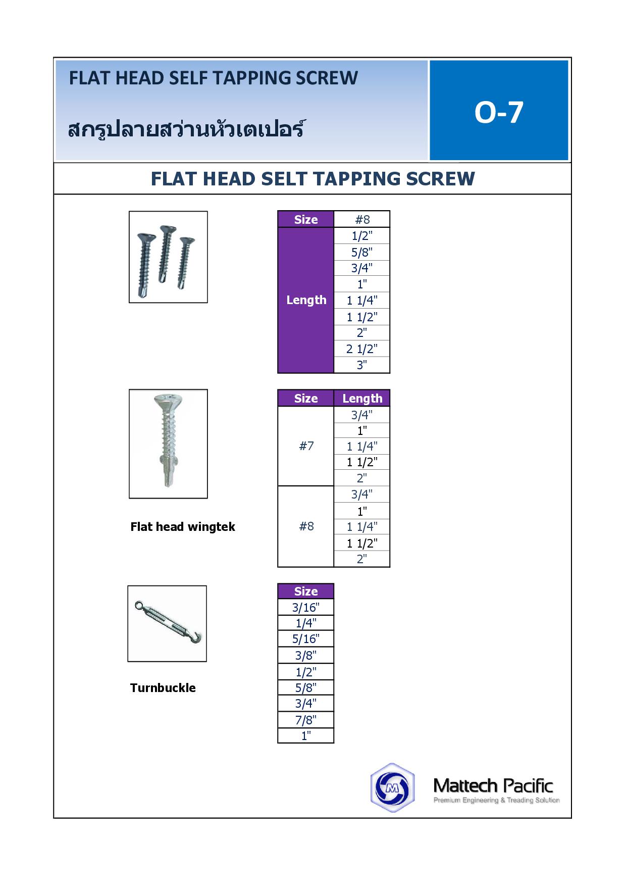 Self tapping